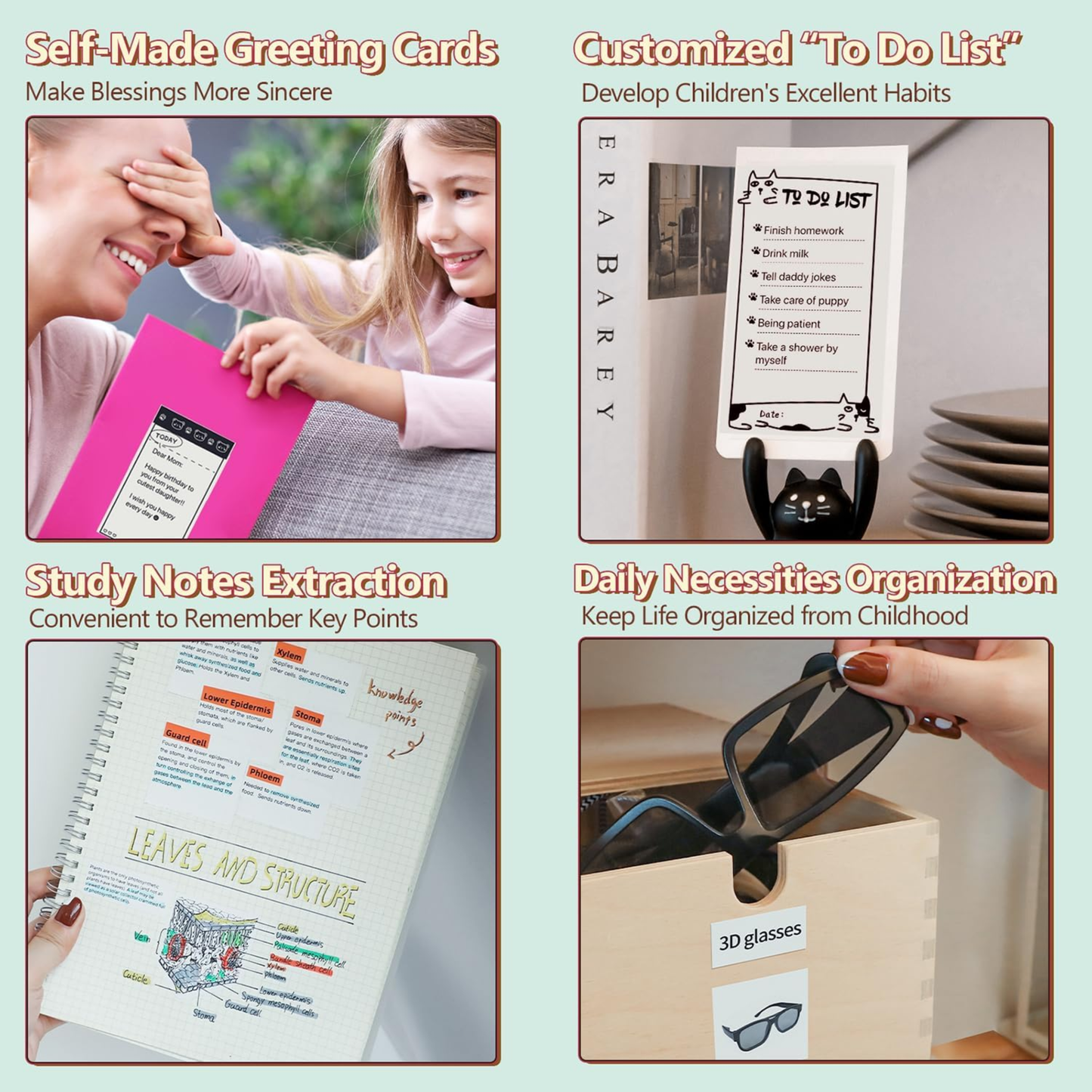 Mini Pocket Printer + 1 Paper Roll